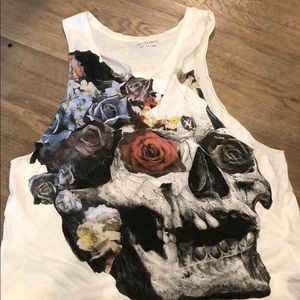 Worn Once All Saints Muscle Tank